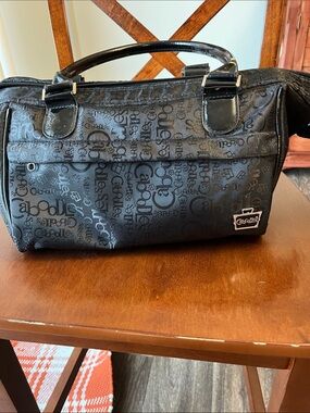 Caboodles Black Logo Duffle Cosmetic Bag
